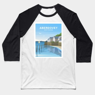 Aberdovey, Gwynedd North Wales Baseball T-Shirt